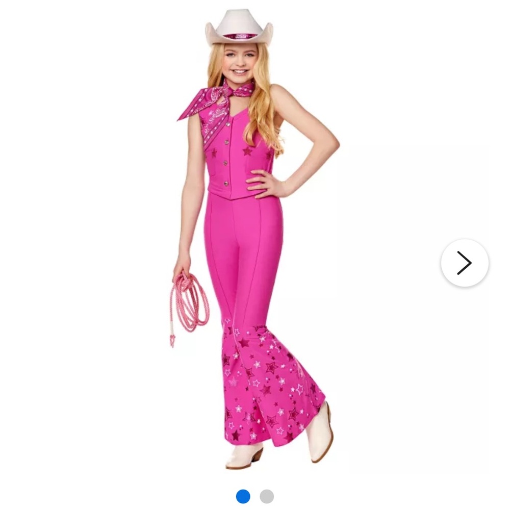 Barbie Girl costume plus White Hat - Final sale